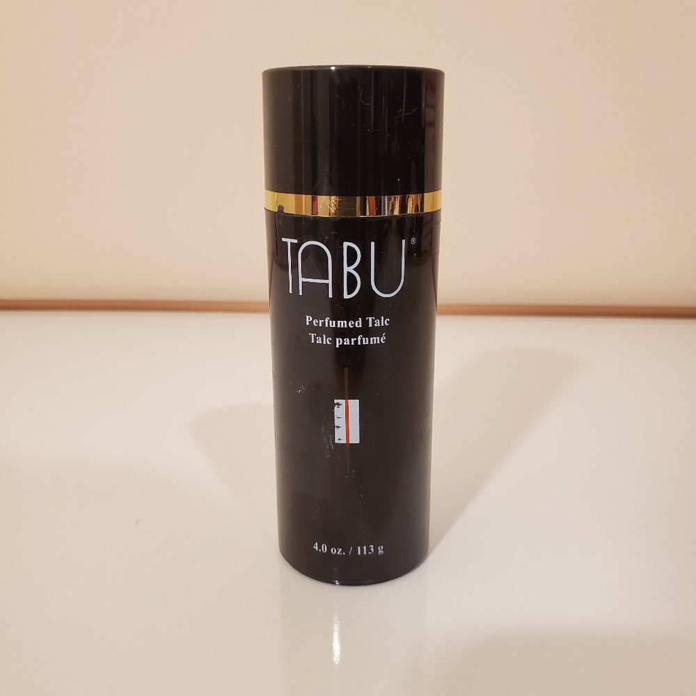 Tabu Perfumed Talc 4 oz Body powder Dusting
